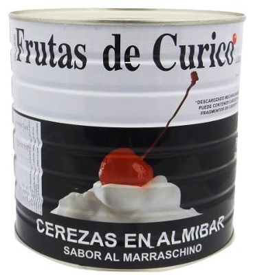 Cereja Marraschino Curicó sem Talo 1,8kg