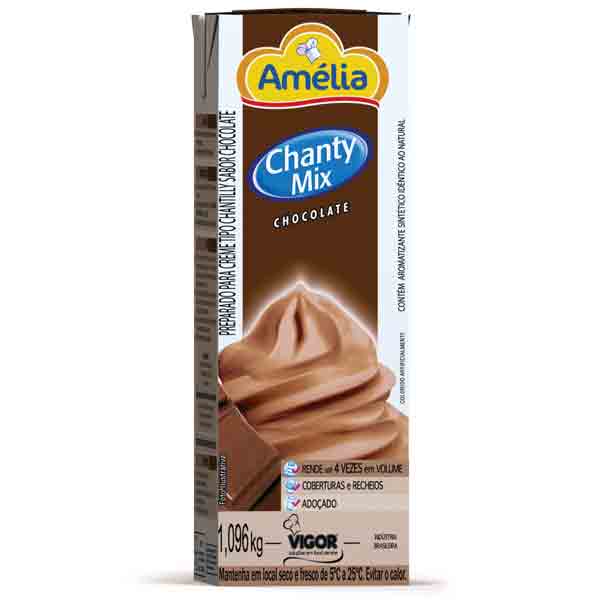 Chantilly Chanty Mix Chocolate Amélia 1L