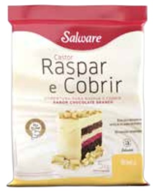 Chocolate Raspar e Cobrir Branco Castor 5kg