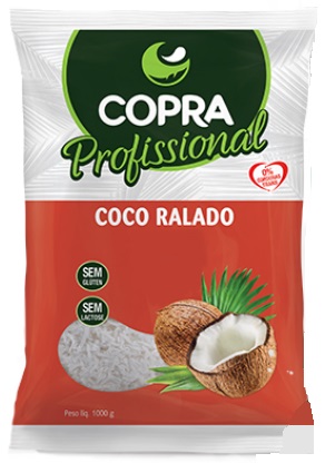 Coco Flocos Úmido Adoçado Copra 1kg