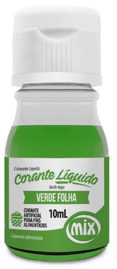 Corante Líquido Verde Folha Mix 10ml