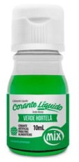 Corante Líquido Verde Hortelã Mix 10ml