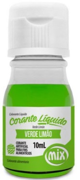 Corante Líquido Verde Limão Mix 10ml