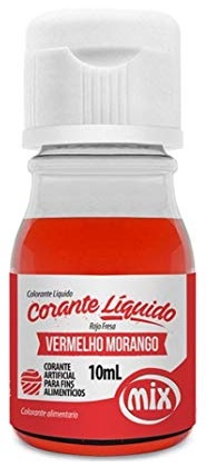 Corante Líquido Vermelho Natal Mix 10ml