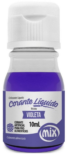 Corante Líquido Violeta Mix 10ml