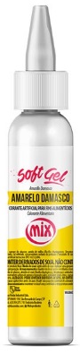 Corante Softgel Amarelo Damasco Mix 25 gramas