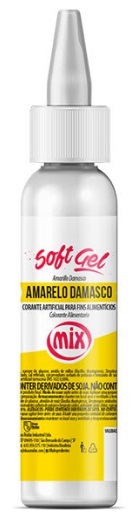 Corante Softgel Amarelo Damasco Mix 60 gramas