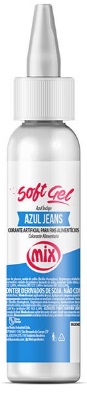 Corante Softgel Azul Jeans Mix 25 gramas