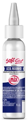 Corante Softgel Azul Marinho Mix 60 gramas