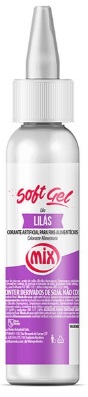 Corante Softgel Lilás Mix 25 gramas