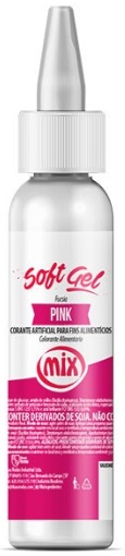 Corante Softgel Pink Mix 60 gramas