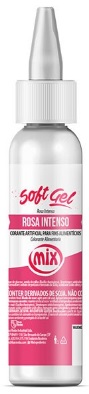 Corante Softgel Rosa Intenso Mix 25 gramas