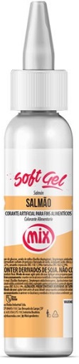 Corante Softgel Salmão Mix 60 gramas