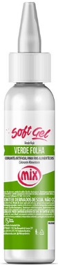 Corante Softgel Verde Folha Mix 25 gramas