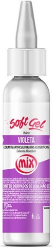 Corante Softgel Violeta Mix 25 gramas