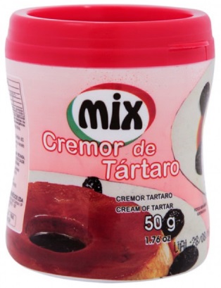 Cremor de Tártaro Mix 50 gramas