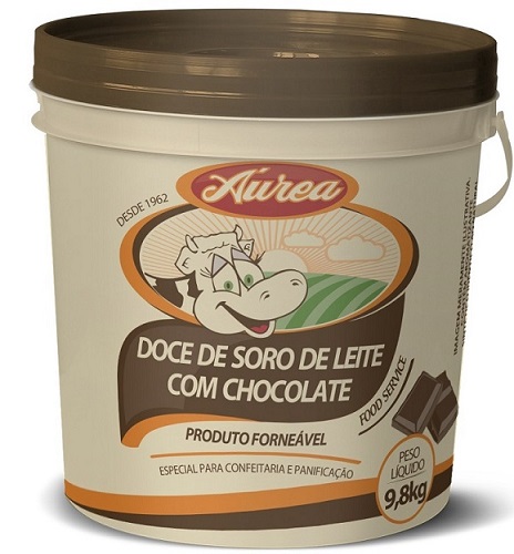 Doce Soro de Leite com Chocolate Áurea 9,8kg