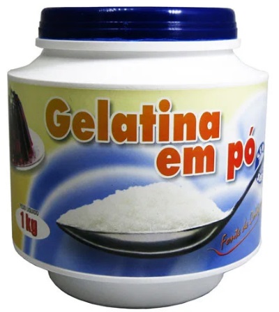 Gelatina Bovina Sem Sabor 1kg