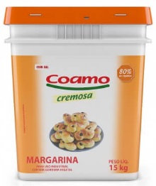 Margarina Coamo 80% Com Sal 15kg