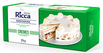 Margarina Ricca Cremes 2kg