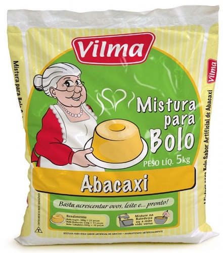 Mistura Bolo Vilma Abacaxi 5kg