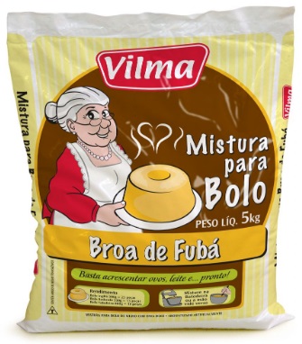 Mistura Bolo Vilma Broa de Fubá 5kg