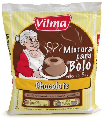 Mistura Bolo Vilma Chocolate 5kg