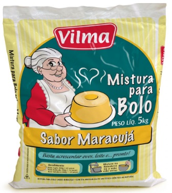 Mistura Bolo Vilma Maracujá 5kg