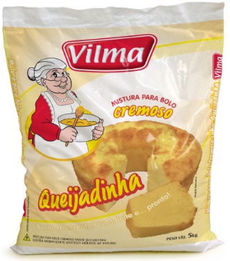 Mistura Bolo Vilma Queijadinha Cremoso 5kg