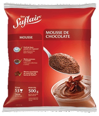 Mousse Chocolate Nestlé 500 gramas