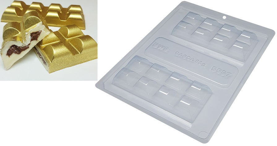 CD9697 Forma Silicone Tablete Barra