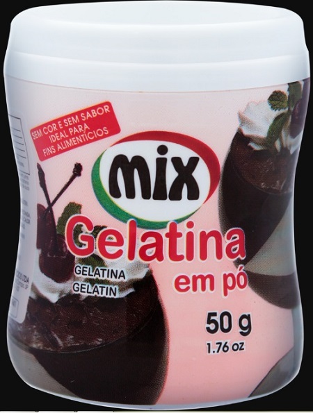 Gelatina Neutra Mix 50 gramas