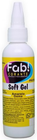 Corante Softgel Amarelo Gema FAB 25 gramas