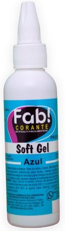 Corante Softgel Azul FAB 25 gramas