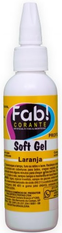 Corante Softgel Laranja FAB 25 gramas