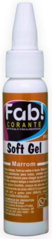 Corante Softgel Marrom FAB 25 gramas