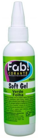 Corante Softgel Verde Folha FAB 25 gramas