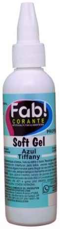 Corante Softgel Azul Tiffany FAB 60 gramas