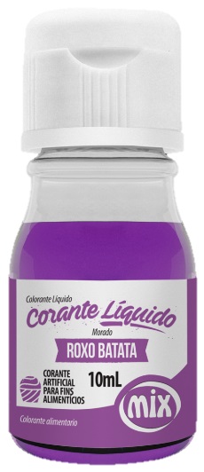 Corante Líquido Roxo Batata Mix 10ml