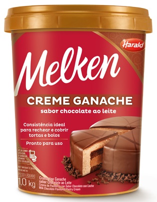 Ganache Chocolate Ao Leite Melken 1kg