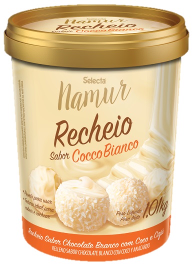 Recheio Namur Cocco Bianco 1,010kg