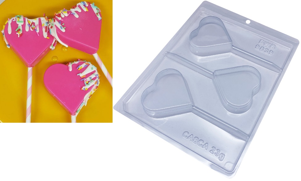 CD9839 Forma Silicone Pirulito Para Rechear