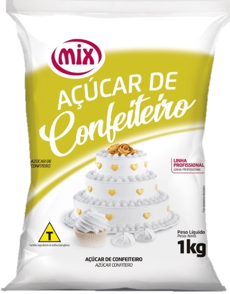 Açúcar Confeiteiro Mix 1kg