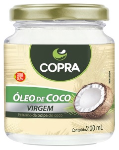 Óleo de Coco Virgem Copra 200ml