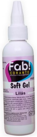 Corante Softgel Lilás FAB 25 gramas