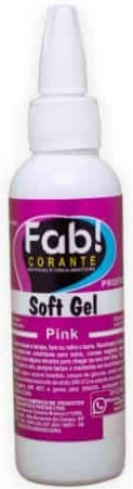 Corante Softgel Pink FAB 60 gramas