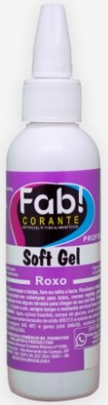 Corante Softgel Roxo FAB 60 gramas