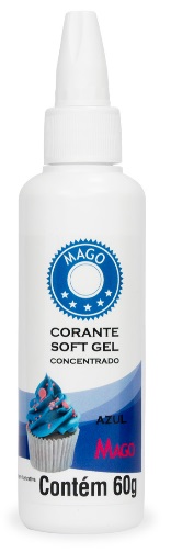 Corante Softgel Azul Mago 60 gramas