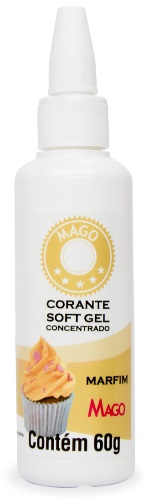 Corante Softgel Marfim Mago 60 gramas