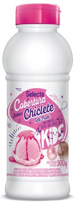 Cobertura para Sorvete Chiclete Selecta 300 gramas